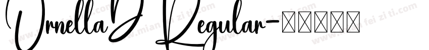 OrnellaD Regular字体转换